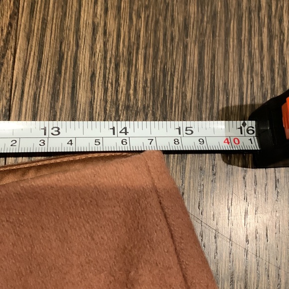 Boden color-block A-line wool-blend skirt. - Picture 7 of 8